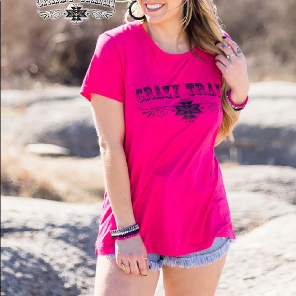 Crazy Train-Pink Promo Tee